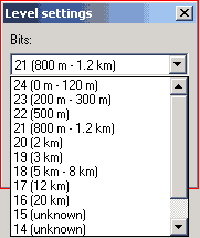 the original OSM route is in red, blue after simplification