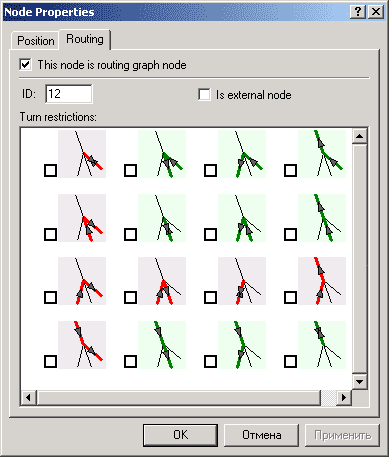 the original OSM route is in red, blue after simplification